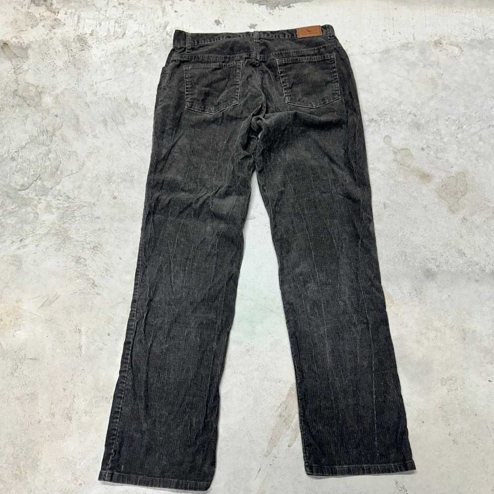 Eddie Bauer Corduroy Bootcut Pants Womens Size 12 Gray Casual Career Trousers - Picture 8 of 10